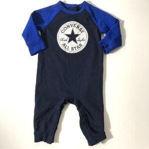 Converse Kids Navy and Blue Footie